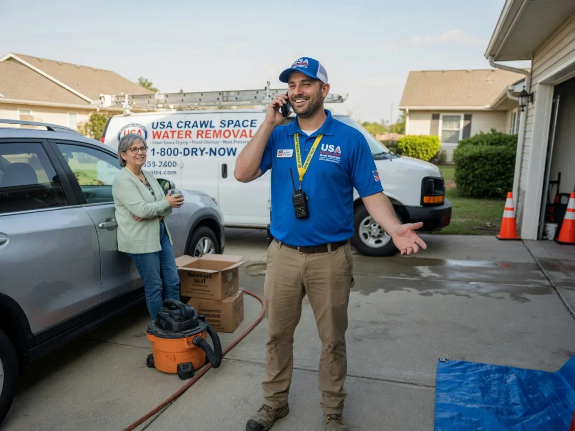 Crawl Space Water Removal Yorktown, IA FAQs